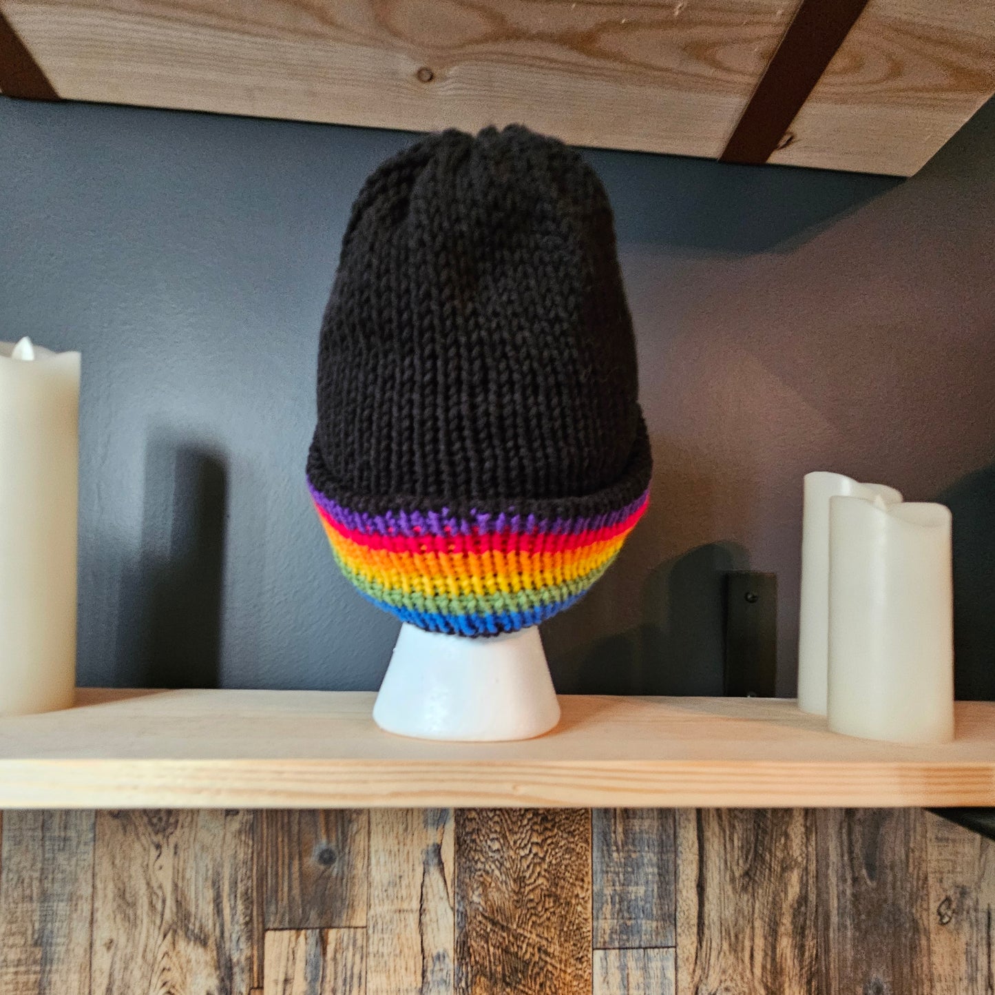 Tuque arc-en-ciel