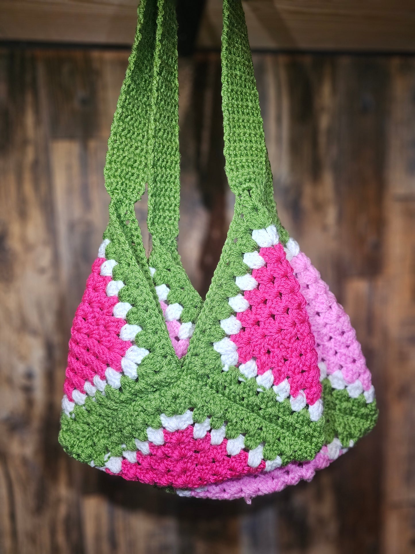 Petite sac à bandouillère melon d'eau