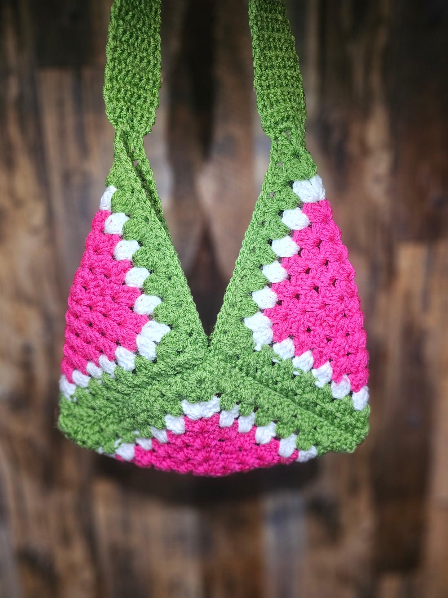 Petite sac à bandouillère melon d'eau