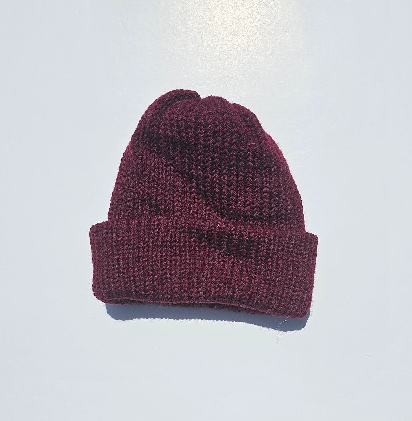 Tuque rouge vin