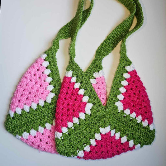 Petite sac à bandouillère melon d'eau