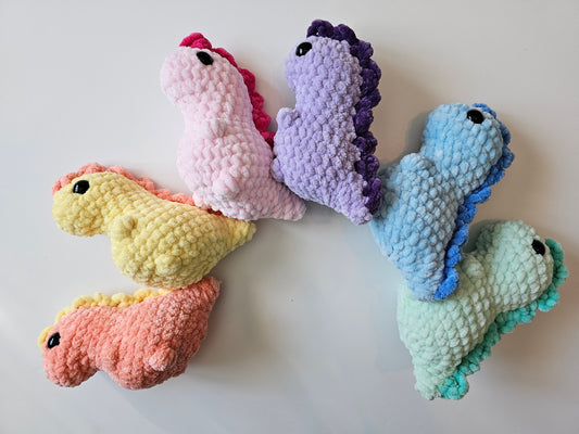 Dinosaure fait sur le haut